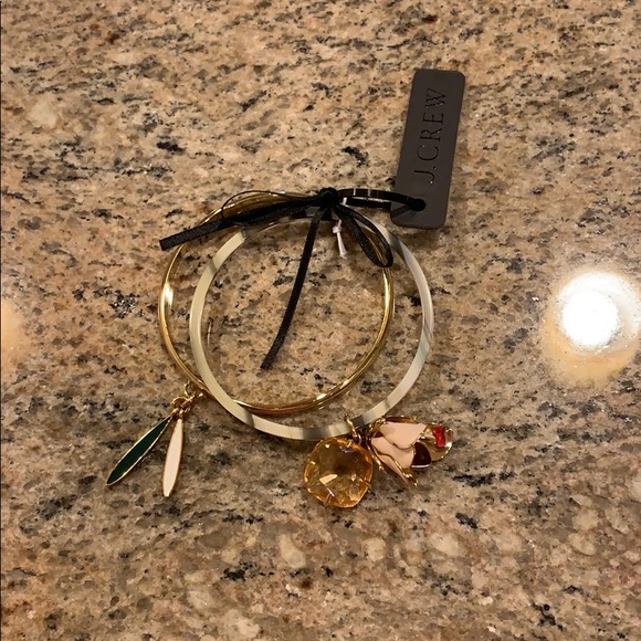J. Crew Jewelry - 🌸 NWT J.Crew Bangles with Charms 🌸 J. Crew Jewelry - 🌸 NWT J.Crew Bangles with Charms 🌸
